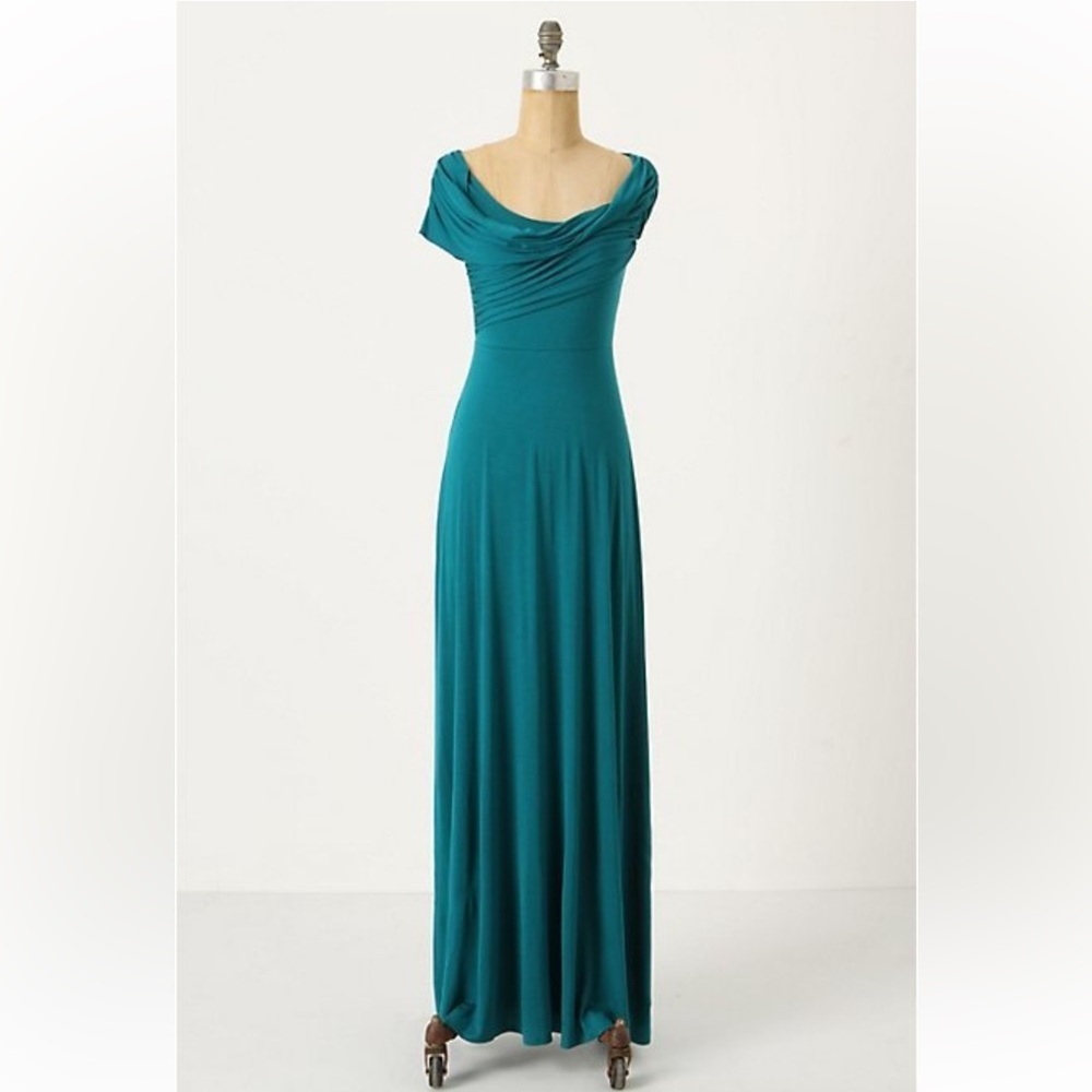 Plenty by Tracy Reese Teal Maxi Dresd